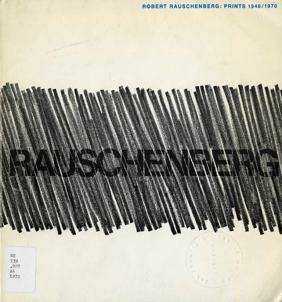 <p>Documentation of <em>Front Roll</em> in Edward A. Foster, <em>Robert Rauschenberg: Prints 1948/1970</em> (Minneapolis: Minneapolis Institute of Arts, 1970), n.p. Courtesy Minneapolis Institute of Arts</p>
