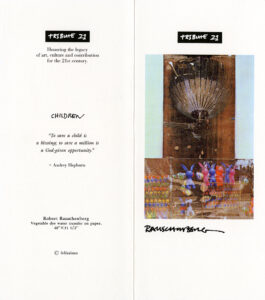 Felissimo brochure for Children (Tribute 21), 1994. SFMOMA Permanent Collection Object Files