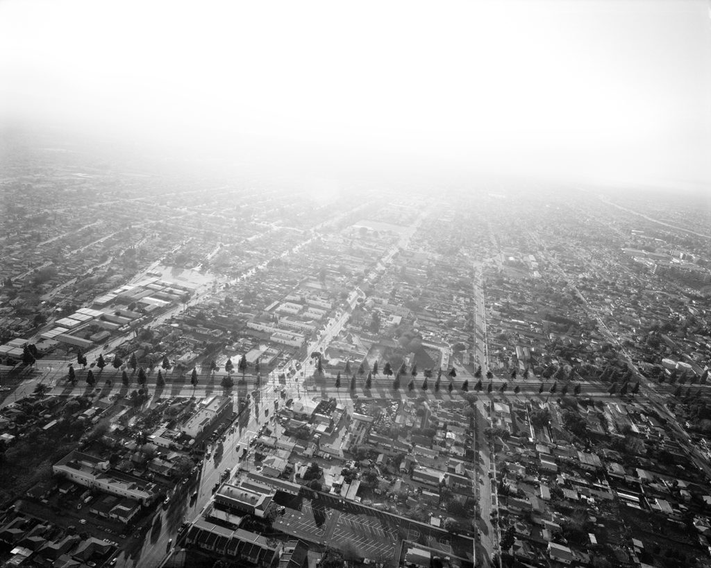 Artwork image, Michael Light's Looking Northwest, Somewhere near Torrance