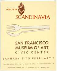 wirkkala, design in scandinavia poster