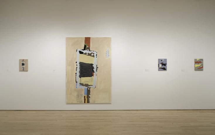 Installation view of New Work: Richard Aldrich