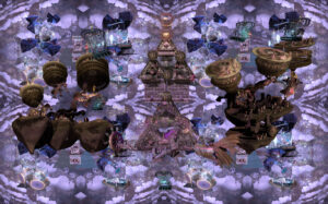 Artwork image, Jacolby Satterwhite, En Plein Air: Music of Objective Romance, 2016