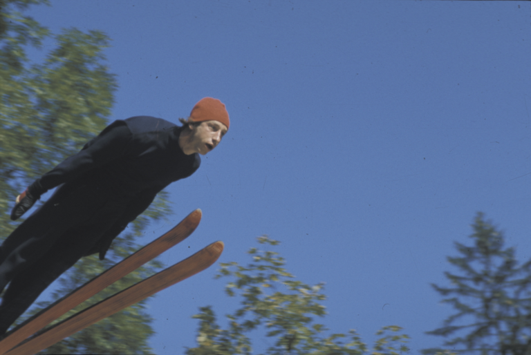 Video still, Herzog, The Great Ecstasy of Woodcarver Steiner