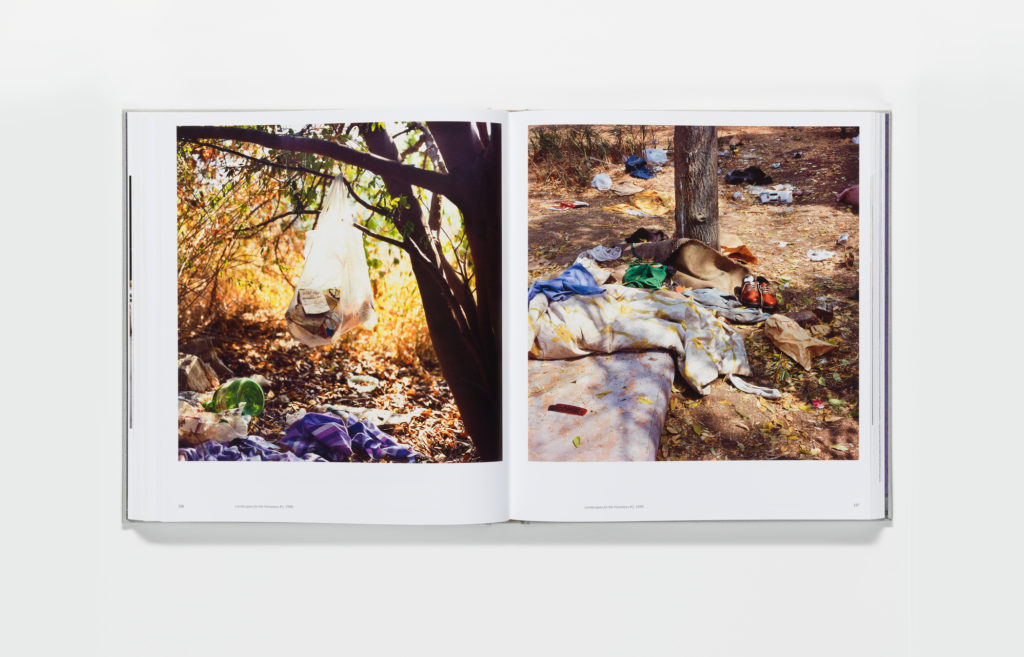 Anthony Hernandez publication spread pages 136-137