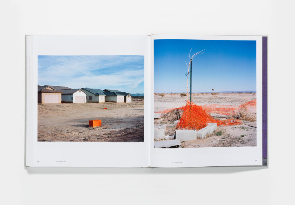 Anthony Hernandez publication spread pages 256-257