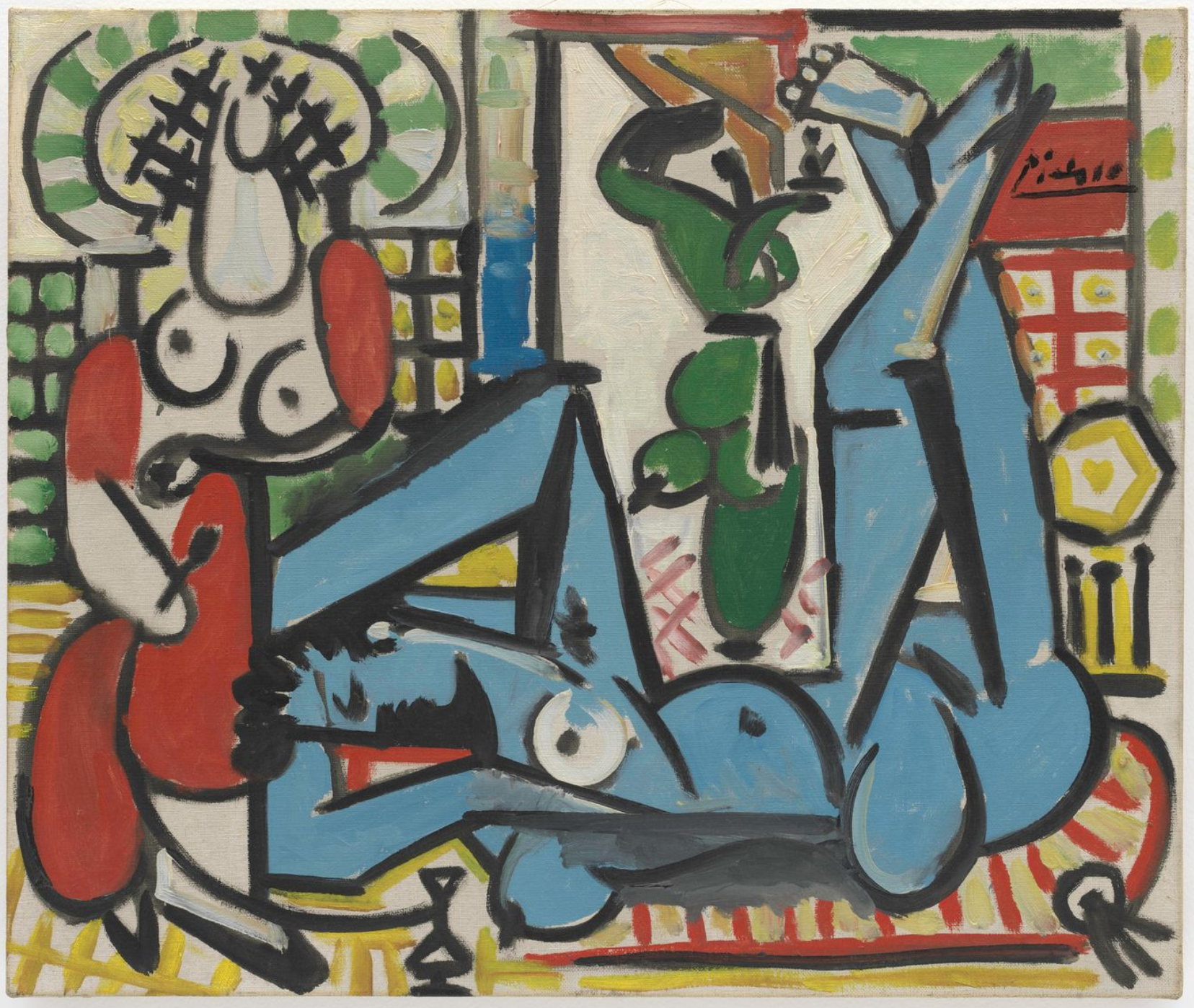 Les Femmes d'Alger (Women of Algiers) · SFMOMA