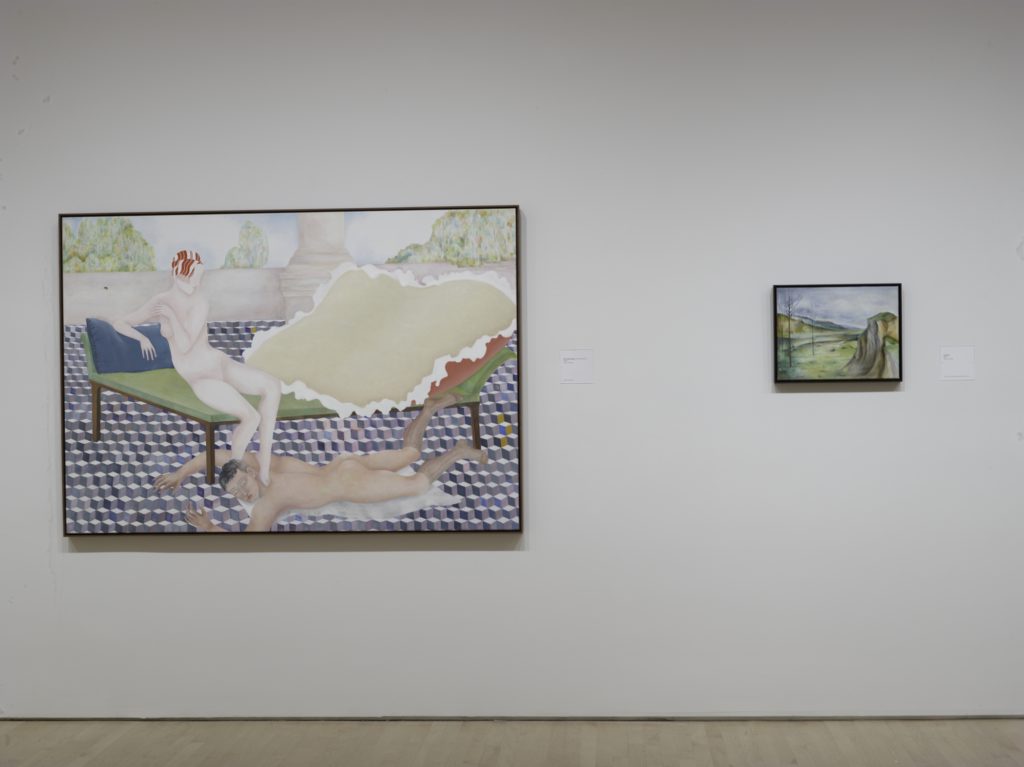 Twol paintings by Katharina Wulff