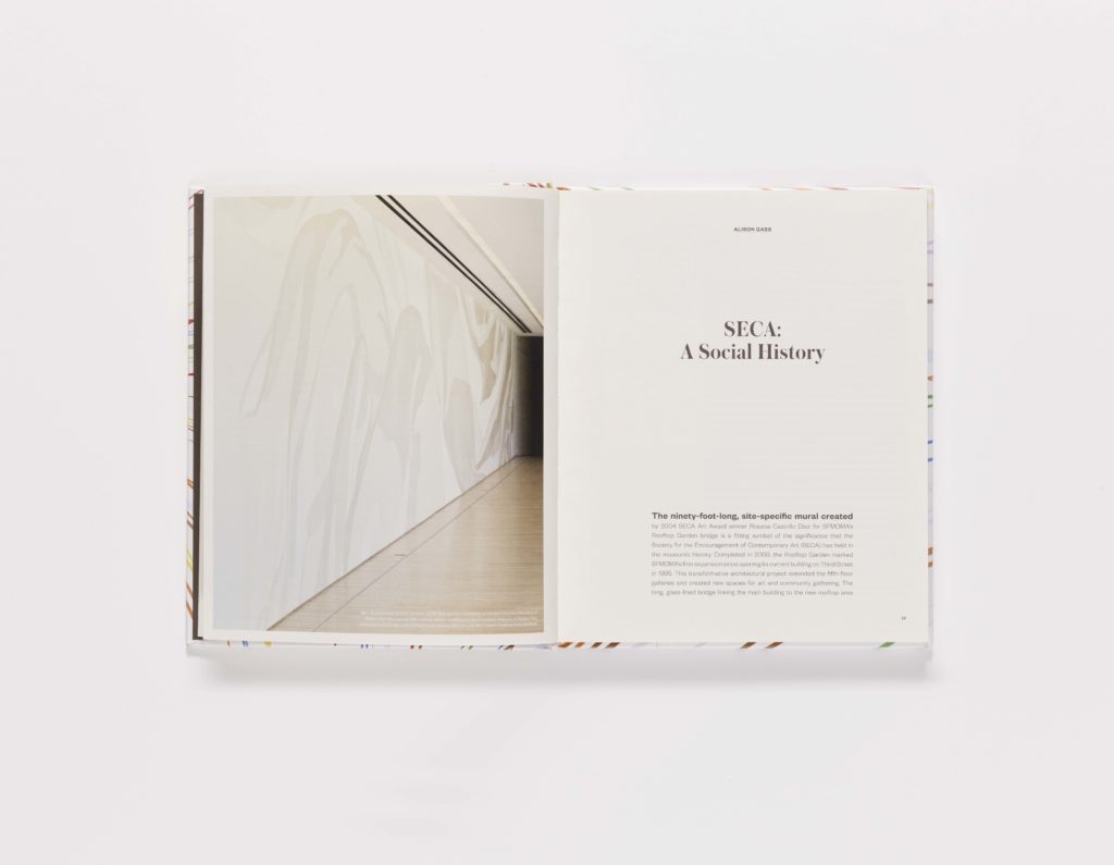 Fifty Years of Bay Area Art publication pages 12-13