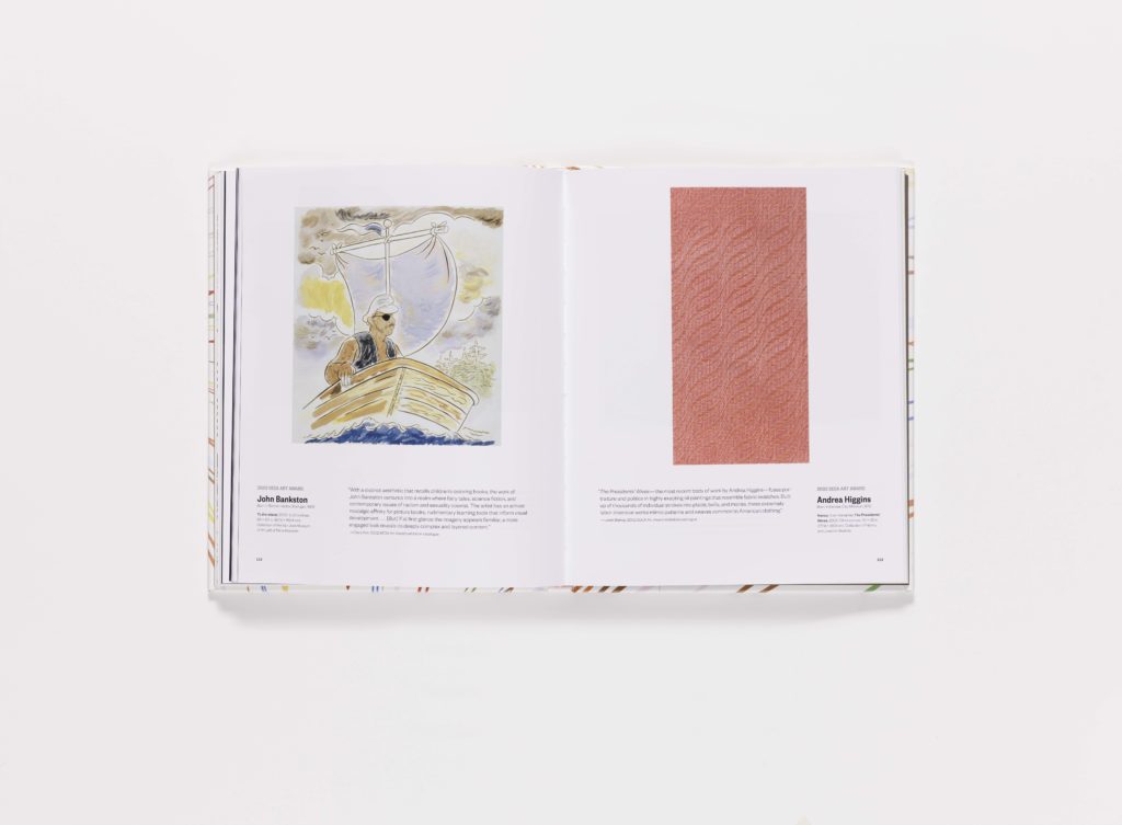 Fifty Years of Bay Area Art publication pages 112-113