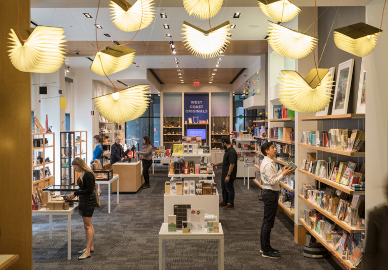 Visitors in the SFMOMA Museum Store