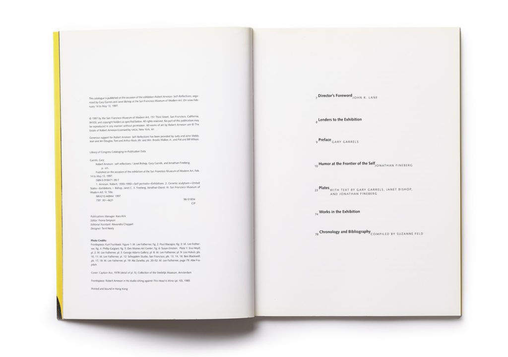 Robert Arneson contents