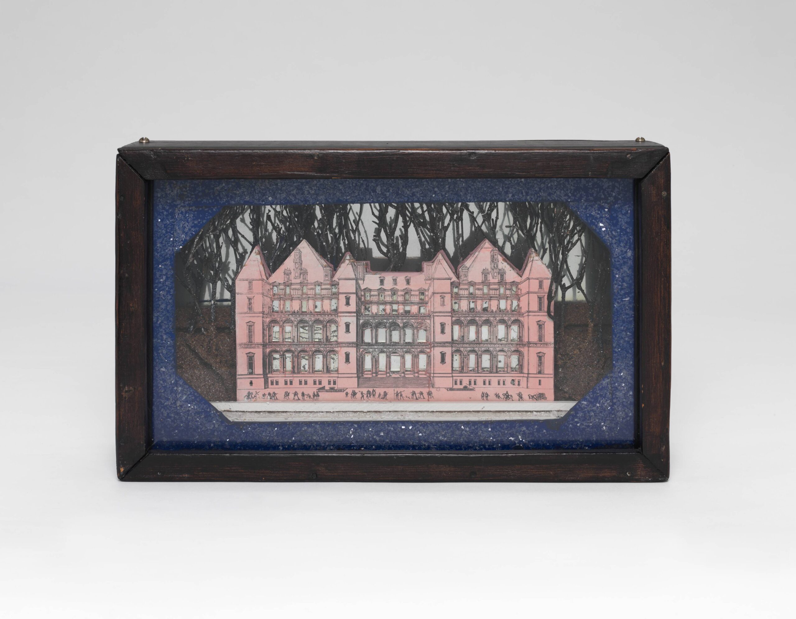 Joseph Cornell, Untitled (Pink Palace), ca. 1950 · SFMOMA