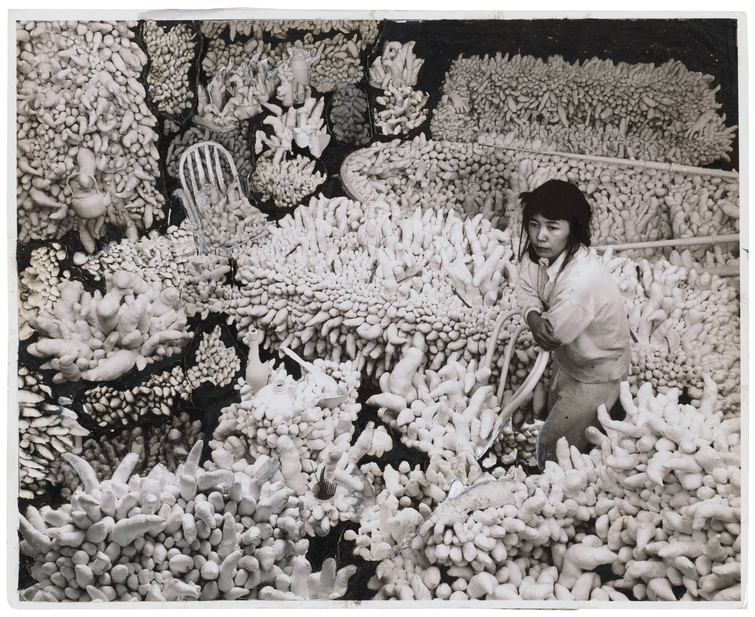 Yayoi Kusama, Compulsion Furniture (Accumulation), ca. 1964