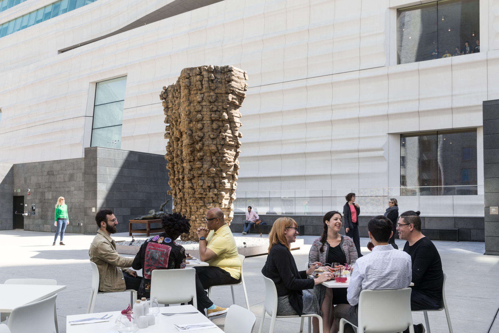 Dining at SFMOMA