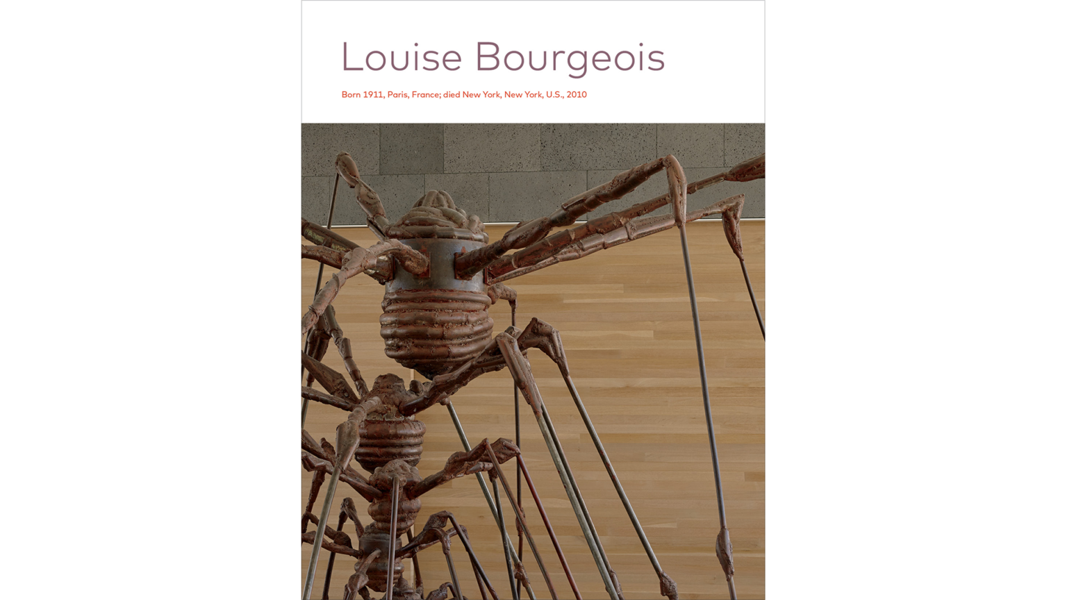 Louise Bourgeois · SFMOMA