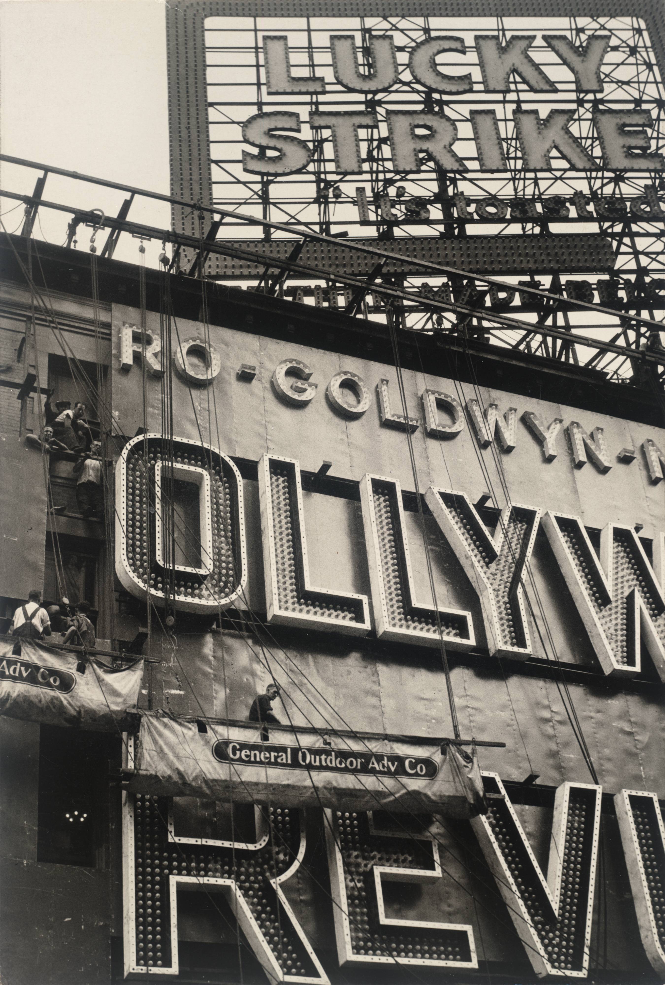 Walker Evans, Outdoor Advertisements, 1928-1929 · SFMOMA