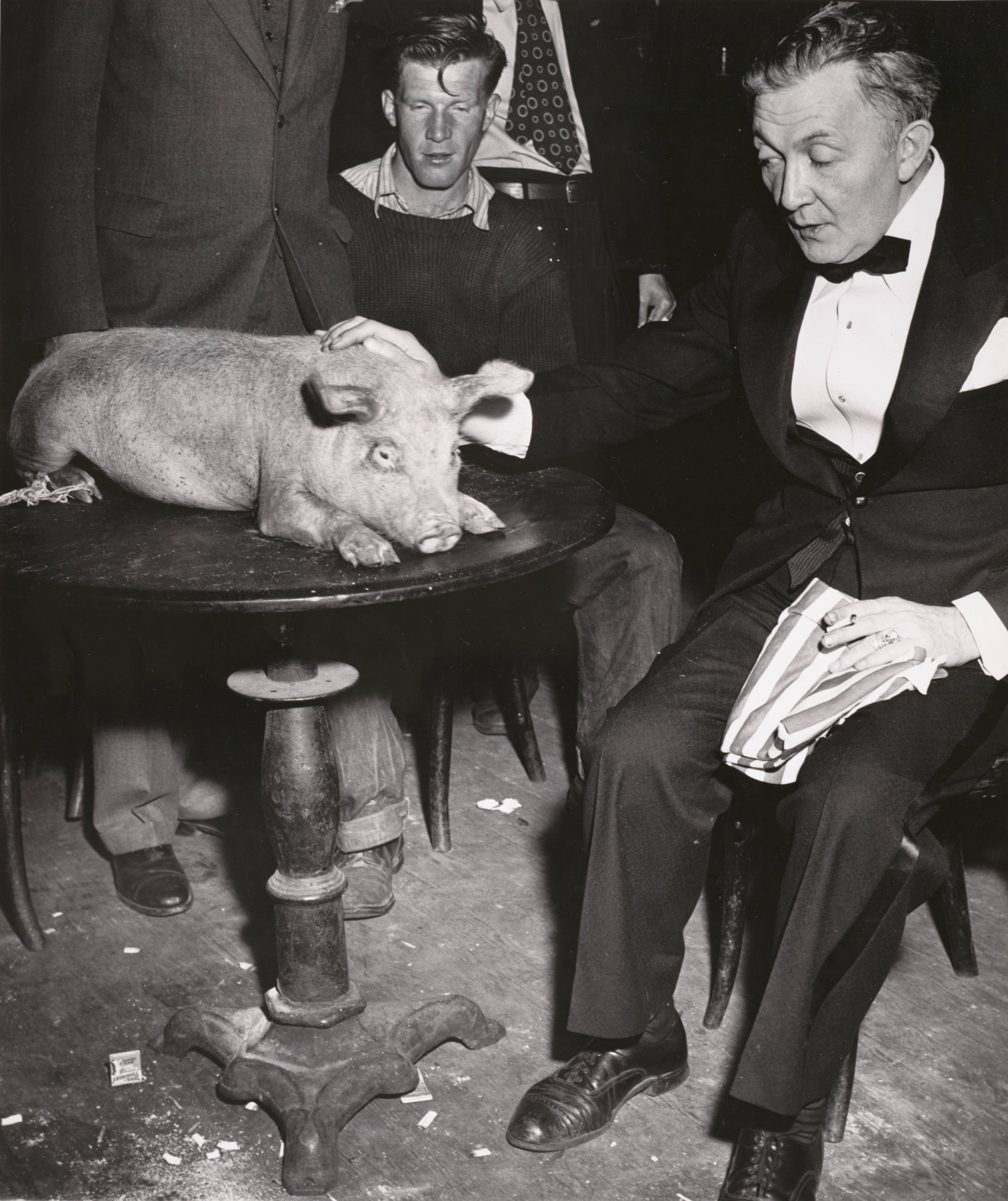 Weegee (Arthur H. Fellig), After the Opera, at Sammy's - on