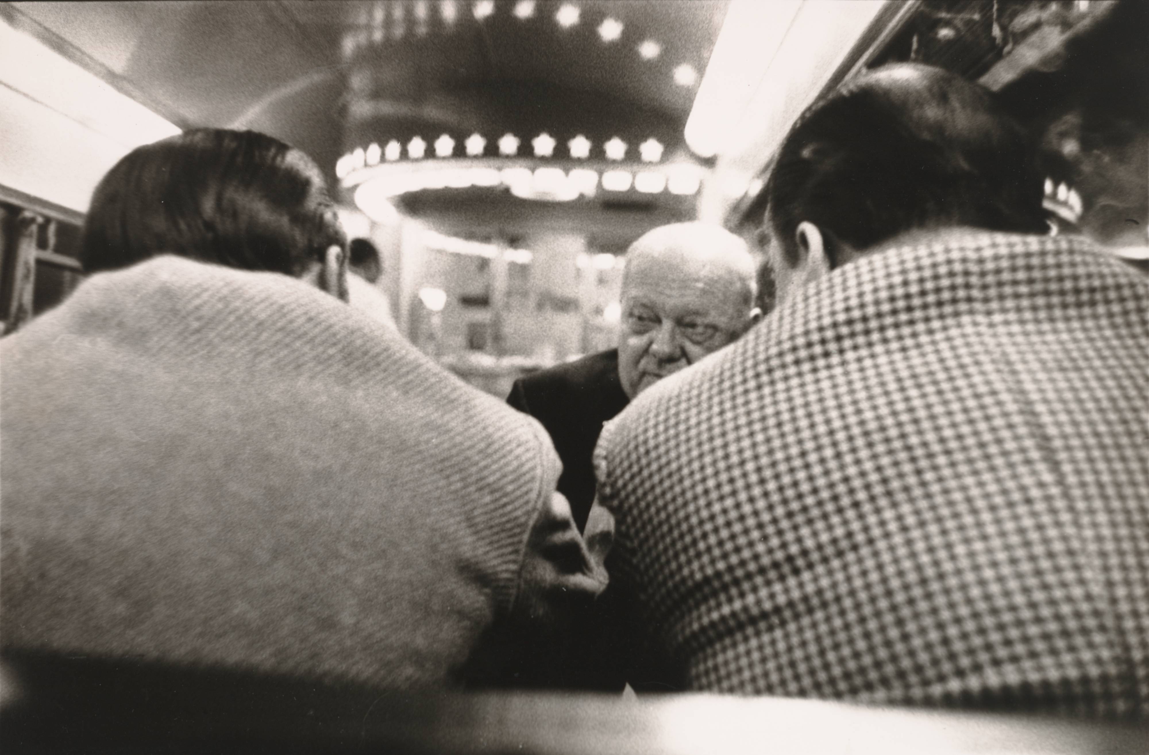 Robert Frank, En route from New York to Washington, Club Car, from