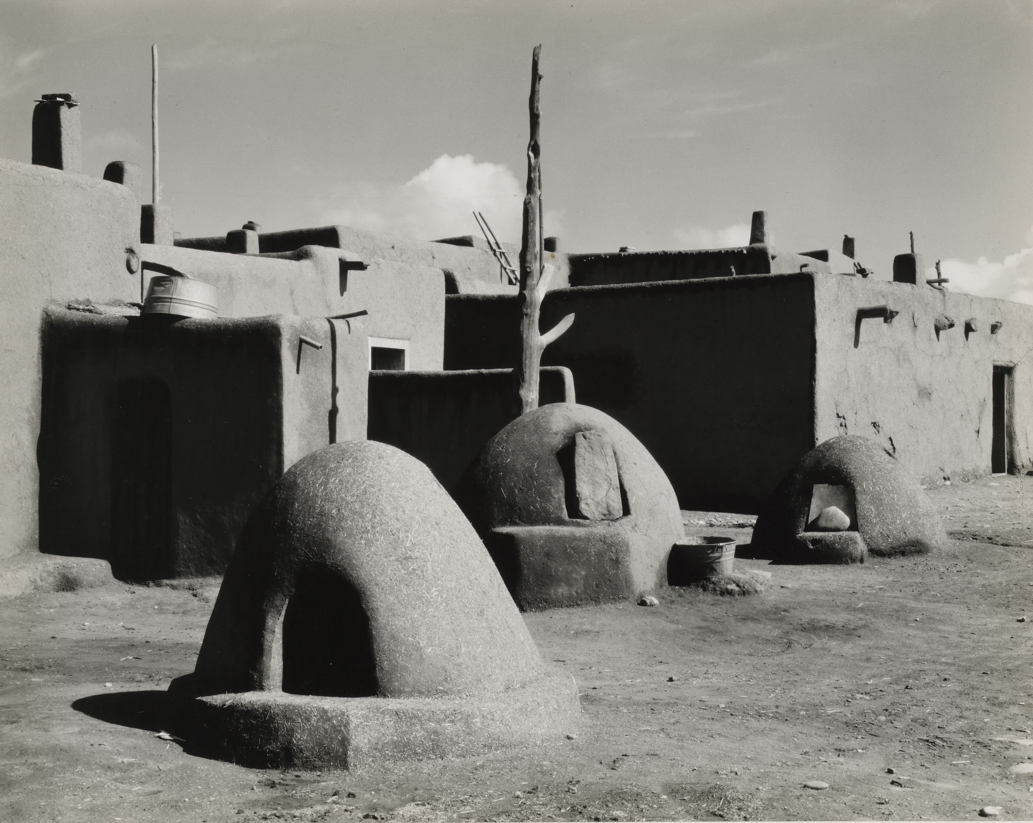 Edward Weston, Taos Pueblo, New Mexico, 1933 · SFMOMA