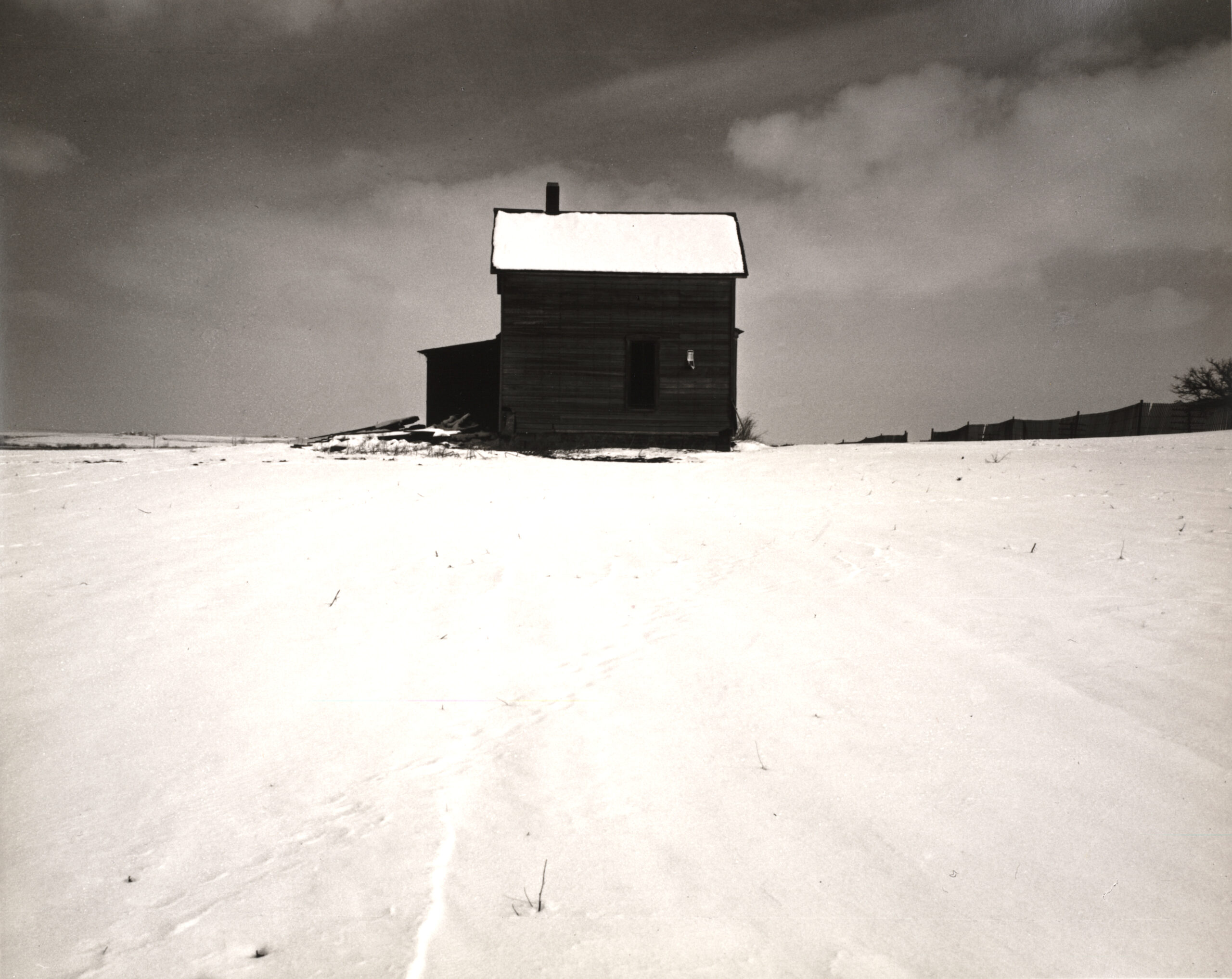 Wright Morris, Farmhouse in Winter, near Lincoln, Nebraska, 1940