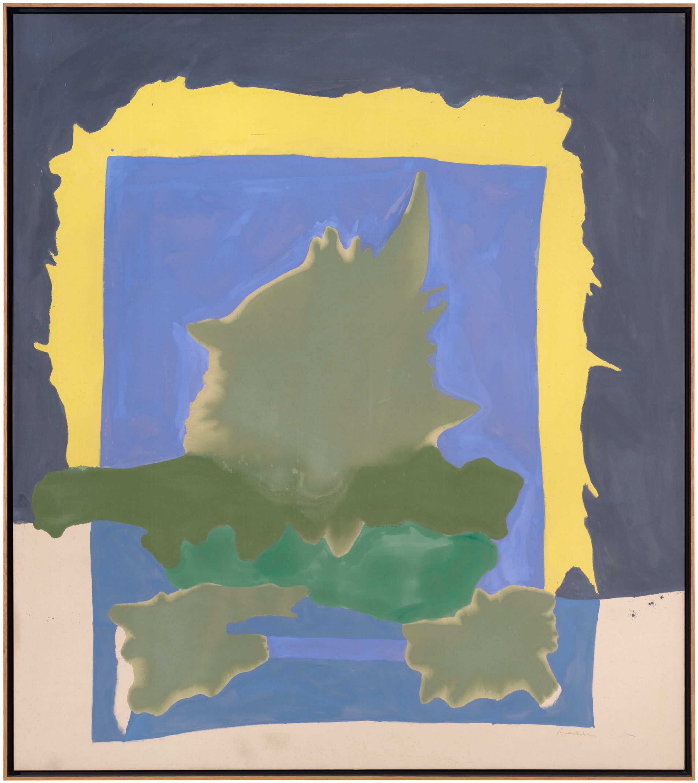 Helen Frankenthaler, Interior Landscape, 1964 · SFMOMA