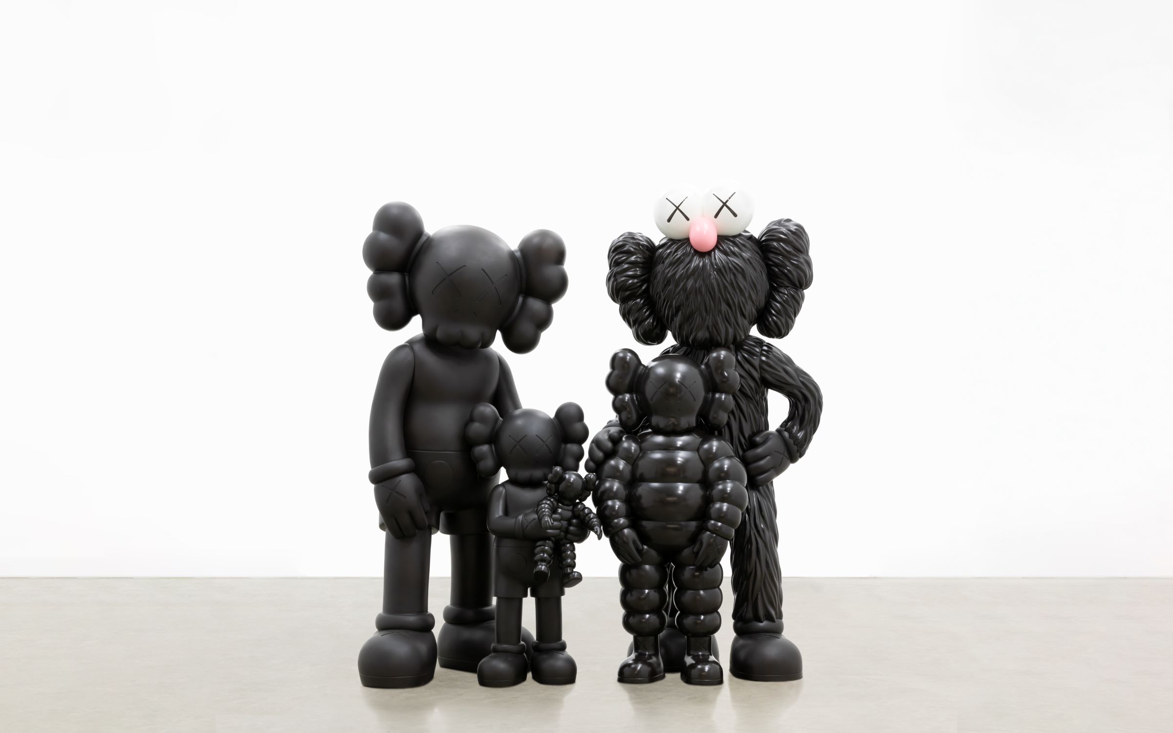 その他 kaws family black KAWS FAMILY BLACK