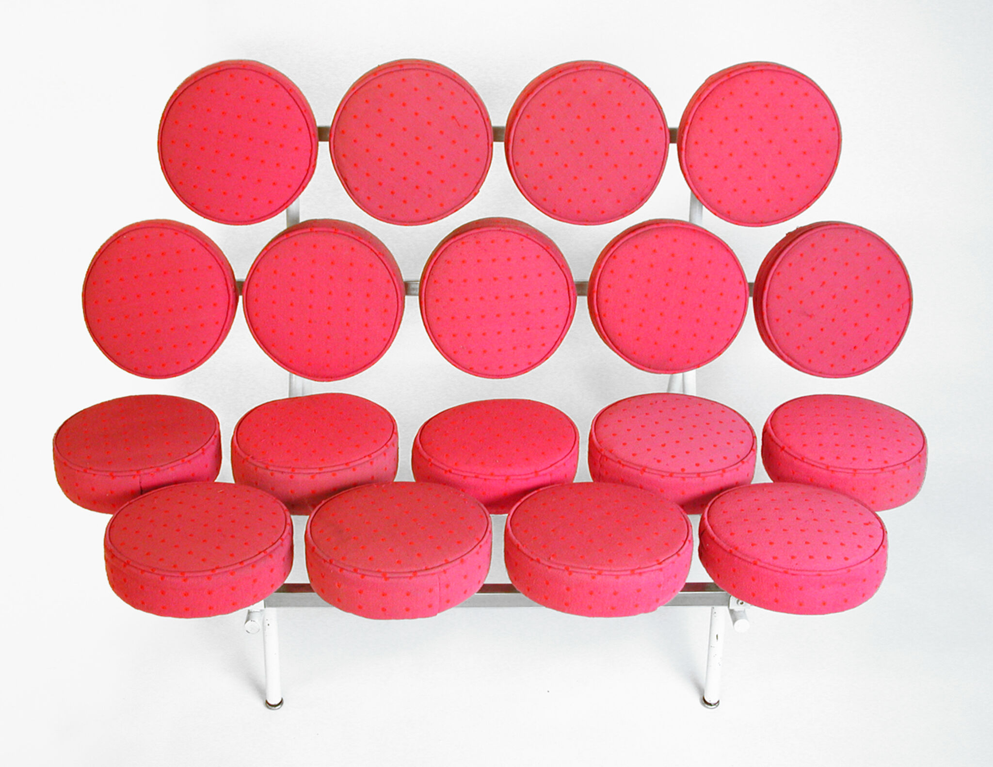 George Nelson and Associates, Marshmallow sofa, 1956 · SFMOMA