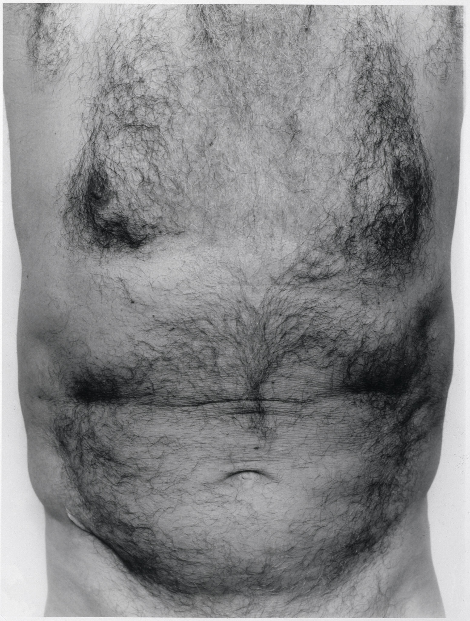 John Coplans, Self-Portrait (Torso, Front), 1984 · SFMOMA