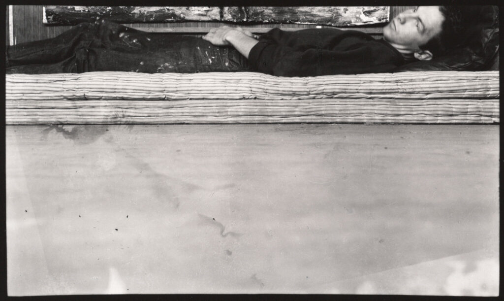 Postcard Self-Portrait, Black Mountain (II) · SFMOMA