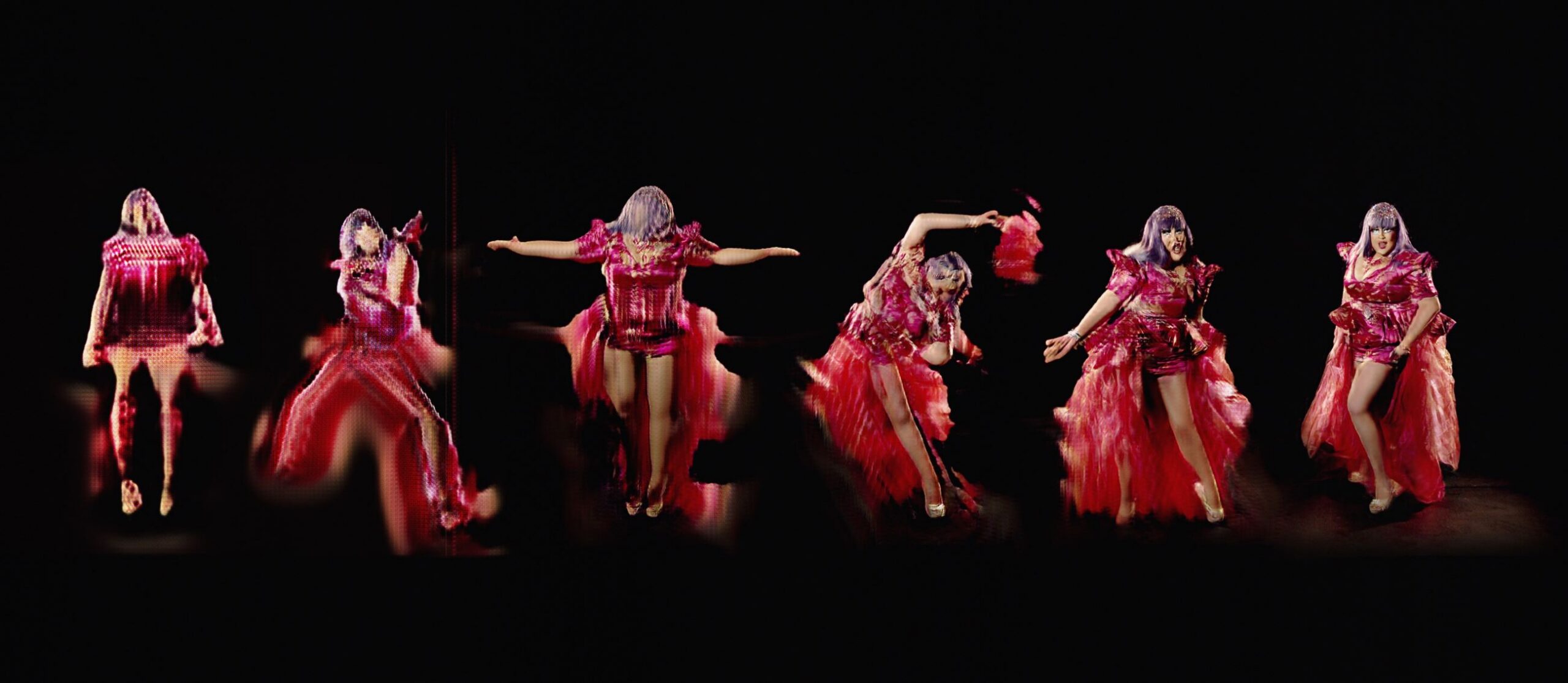 Jake Elwes: Zizi in Motion: A Deepfake Drag Utopia