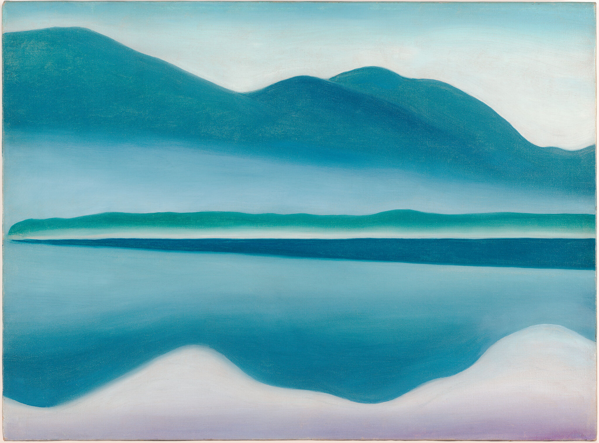 Georgia O'Keeffe, Lake George [formerly Reflection Seascape], 1922