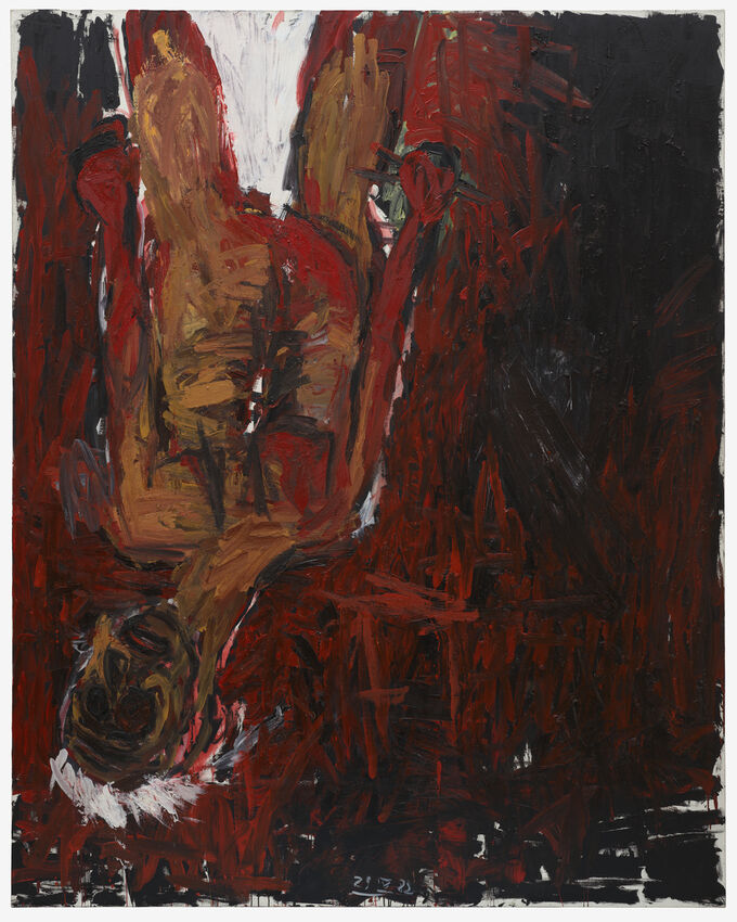 Georg Baselitz, Das letzte Selbstbildnis II (The Last Self