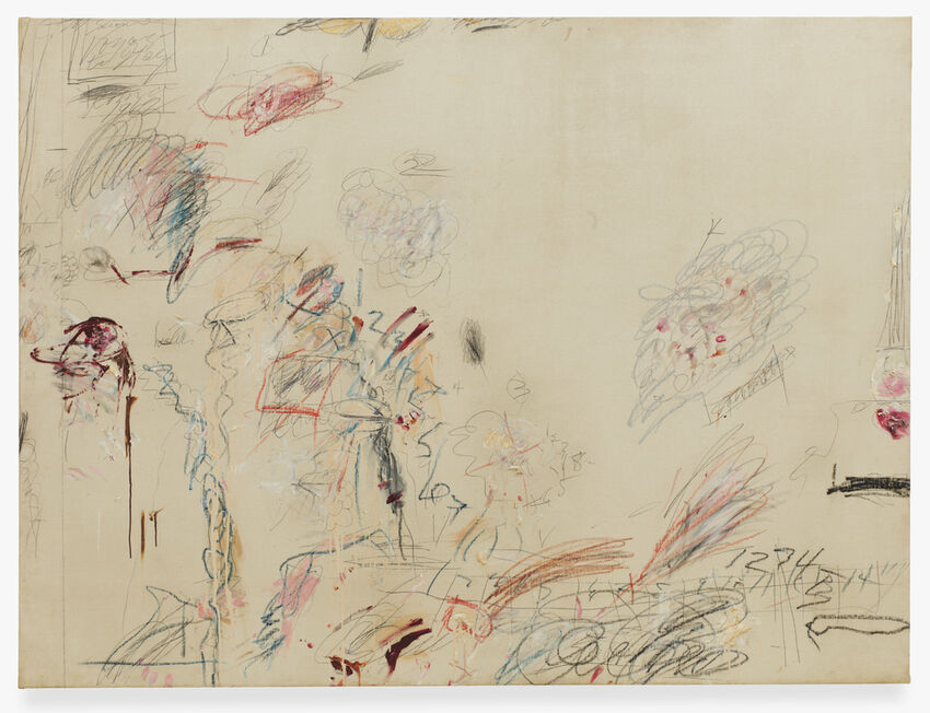 Cy Twombly, Second Voyage to Italy (Second Version), 1962 · SFMOMA