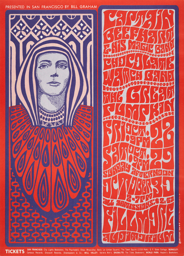 Wes Wilson, Captain Beefheart and His Magic Band, Chocolate