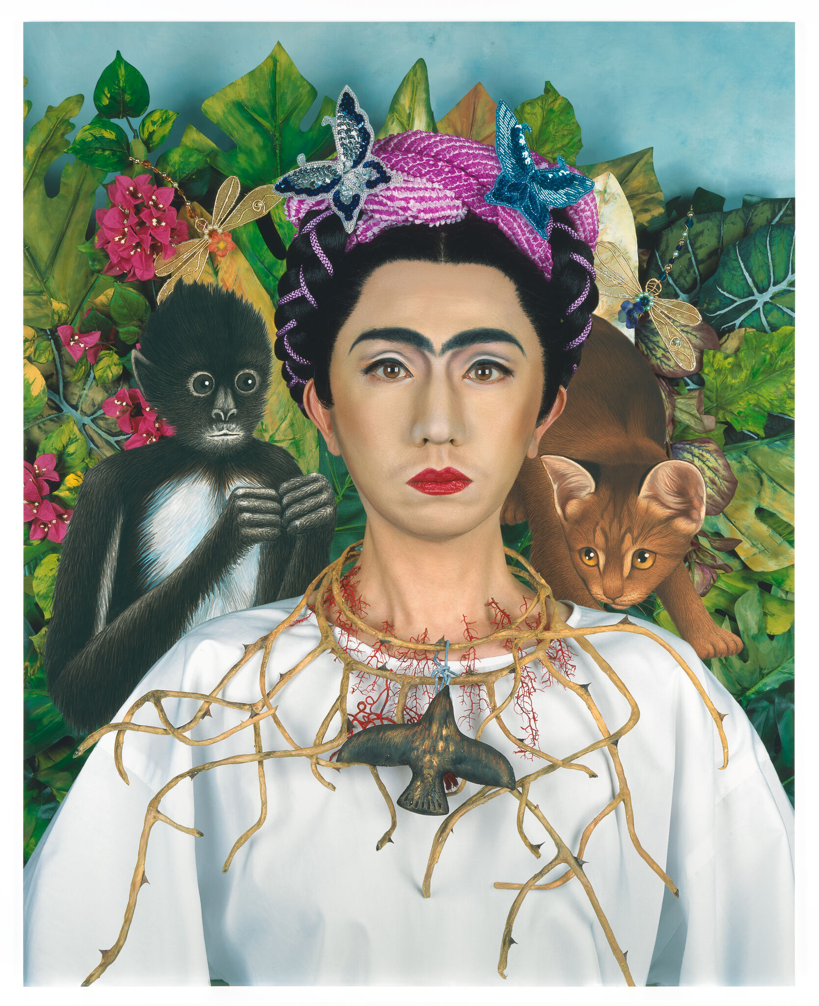 Frida Ensam(中古品) Yasumasa Morimura, An Inner Dialogue with Frida Kahlo (Collar of