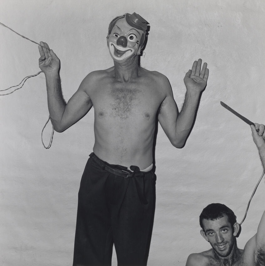 Roger Ballen, Michael and Gerrie, from the series Outland, 1995