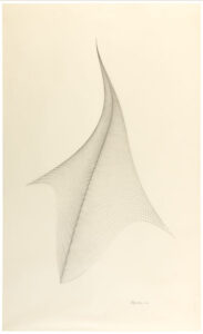 Agnes Denes, Flying Pyramid for the Twenty-Second Century, 1984