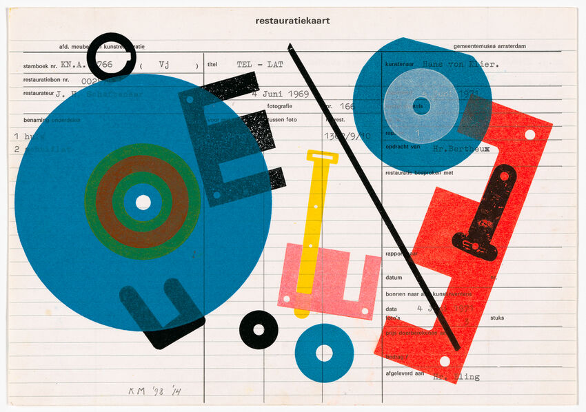 Karel Martens, Untitled, 1998-2014 · SFMOMA