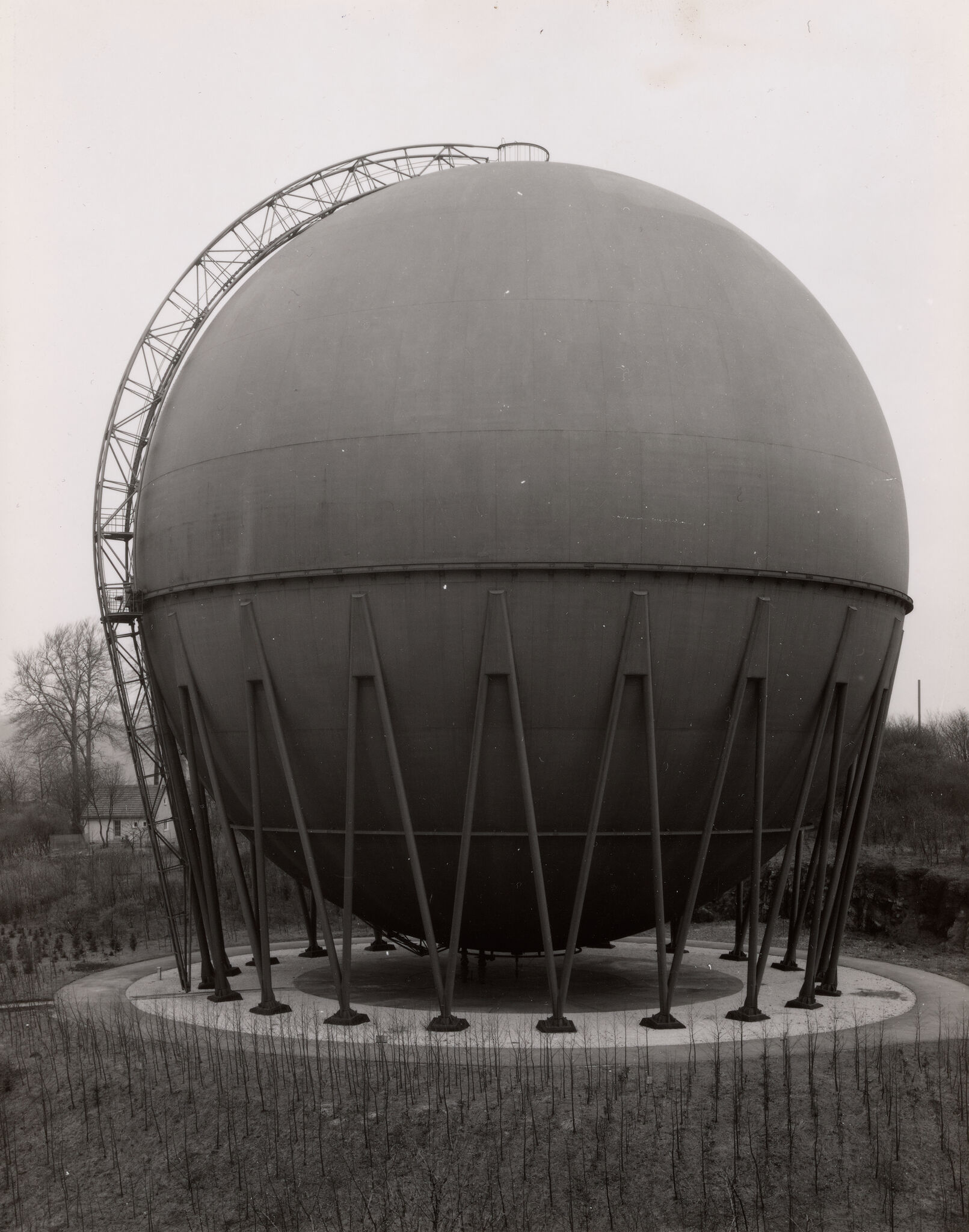 Bernd and Hilla Becher, Gasbehälter, 1959, Wuppertal (Gas Holder