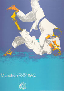 Otl Aicher, Olympic Games, Munich poster, 1972 · SFMOMA