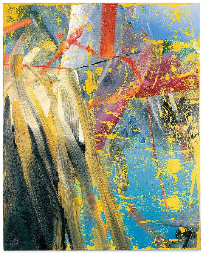 Contemporary Art 原画 Gerhard Richter, Abstraktes Bild (Abstract Picture), 1984 · SFMOMA