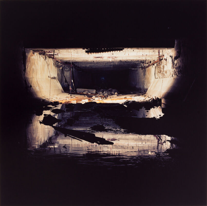 Naoya Hatakeyama, Underground #7109, 1999 · SFMOMA